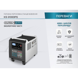 Портативна електростанція KS 2000PS - 11