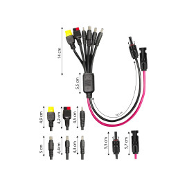 Портативна сонячна панель KS SP210W-4 - 7