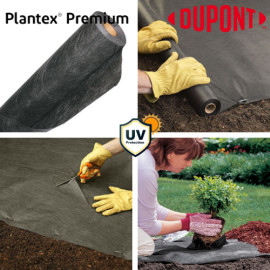 Геотекстиль Plantex Premium 1х15 м 68 г/м.кв чорна - 5