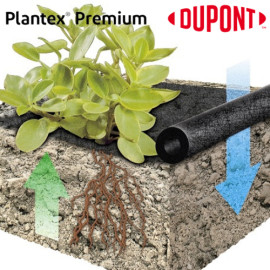 Геотекстиль Plantex Premium 1х15 м 68 г/м.кв чорна - 6