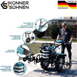 Бензиновый культиватор KS 9HP-1350G-3 (400) - 13