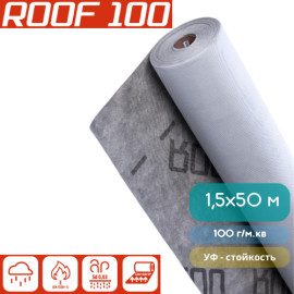 Тришарова дифузійна мембрана ROOF 100 1,5х50 м, 75 м2, 100 г/м2 - 3