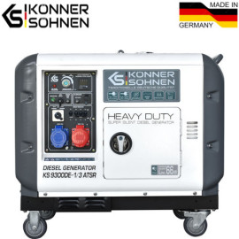 Дизельний генератор пересувний Konner Sohnen KS 9300DE-1/3 ATSR - 2