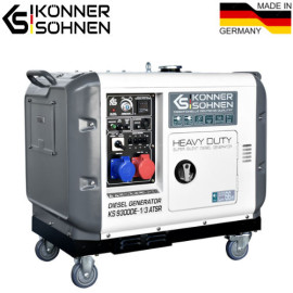 Дизельний генератор пересувний Konner Sohnen KS 9300DE-1/3 ATSR - 3