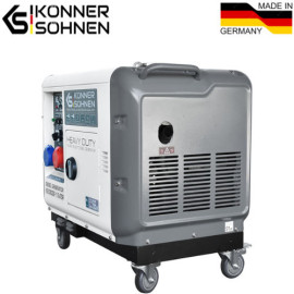 Дизельний генератор пересувний Konner Sohnen KS 9300DE-1/3 ATSR - 4