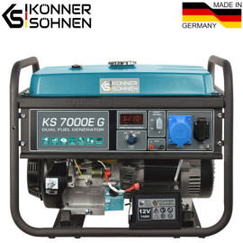 Газобензиновий генератор Konner Sohnen KS 7000E G - 2