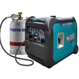 Інверторний газобензиновий генератор Konner & Sohnen  KS 5500iEG S - 1