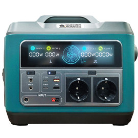 Портативна (переносна) електростанція Konner & Sohnen KS 1200PS-FC - 1