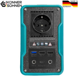 Портативна (переносна) електростанція Konner & Sohnen KS 200PS - 6