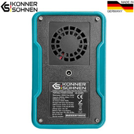 Портативна (переносна) електростанція Konner & Sohnen KS 200PS - 7