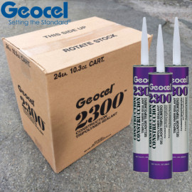 Клей - герметик Geocel 2300 силіконовий - Білий колір - 10