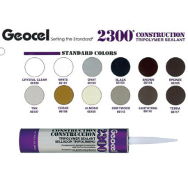 Клей – герметик Geocel 2300 силиконовый - Черный цвет - 4