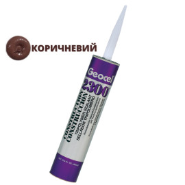 Клей – герметик Geocel 2300 силиконовый - Коричневый цвет - 1
