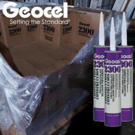 Клей – герметик Geocel 2300 силиконовый - прозрачный цвет - 12