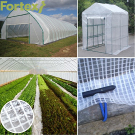 Плівка армована Fortex 12х15 м для теплиць 180 г/м.кв прозора - 12