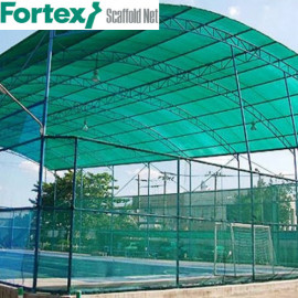 Сітка захисна Fortex для будівельних риштувань 3,3х50 м 60 г/м.кв зелена - 14