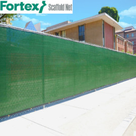 Сітка захисна Fortex для будівельних риштувань 3,3х50 м 60 г/м.кв зелена - 16