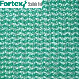Сітка захисна Fortex для будівельних риштувань 3,3х50 м 60 г/м.кв зелена - 7