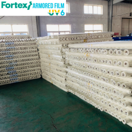 Плівка армована теплична Fortex 6 x 25 м, 150 м2, 180 г/м2, прозора, УФ 6%  - 21