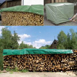 Тент Fortex поліпропіленовий захисний ламінований 15x20 м 130 г./м.кв зелений - 10