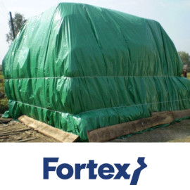Тент Fortex поліпропіленовий захисний ламінований 6x10 м 100 г./м.кв зелений - 8