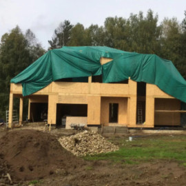 Тент Fortex поліпропіленовий захисний ламінований 10x15 м 130 г./м.кв зелений - 9