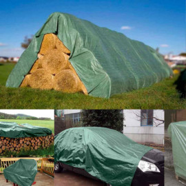 Тент Fortex поліпропіленовий захисний ламінований 8x12 м 100 г./м.кв зелений - 12