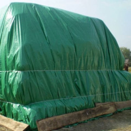 Тент Fortex поліпропіленовий захисний ламінований 8x12 м 130 г./м.кв зелений - 8