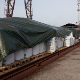 Тент Fortex поліпропіленовий захисний ламінований 8x12 м 130 г./м.кв зелений - 10