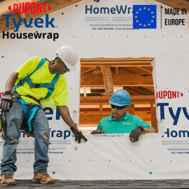 Вітрозахисна мембрана Tyvek Housewrap 3x50м - 7