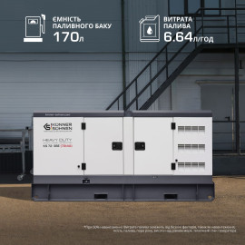 Дизельна трифазна електростанція KS 72-3BE - 2