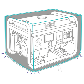 Чохол для генератора KS Cover 10 - 1