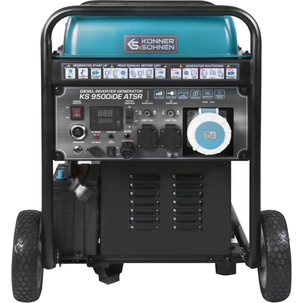 Дизельний інверторний генератор «Könner & Söhnen» KS 9500iDЕ ATSR