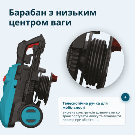 Мийка високого тиску KS PW145V - 1