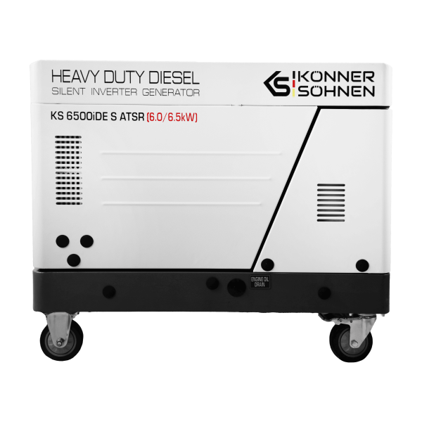 Дизельний інверторний генератор  у шумозахисному кожусі KS 6500iDE S ATSR