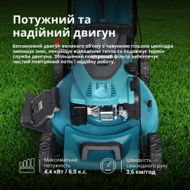 Бензинова газонокосарка KS 56LMG-SP - 4