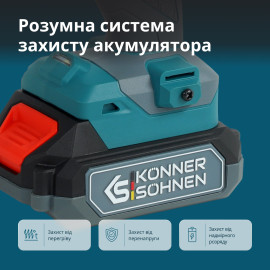 Комплект акумуляторного електроінструменту KS ID20V-60 KIT 74 PLUS - 6