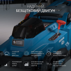 Акційний набір для догляду за газоном KS 43LM-BCT40V-SET - 6