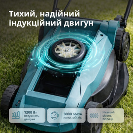 Електрична газонокосарка KS 32LM12-BL - 2