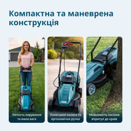 Електрична газонокосарка KS 32LM12-BL - 6