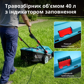 Електрична газонокосарка KS 38LM16 - 3