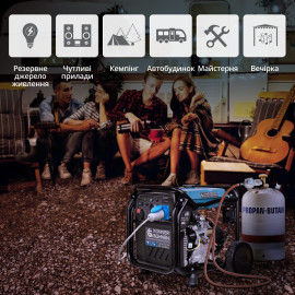 Інверторний газобензиновий генератор KS 8100iEG - 6
