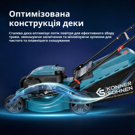 Бензинова газонокосарка KS 46LMG - 5