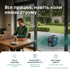 Інверторний генератор KS 3000iG S - 1
